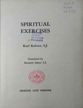 SPIRITUAL EXERCISES